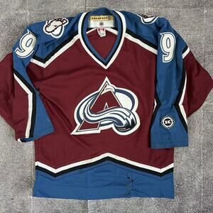 Men's Vintage Y2K Koho Colorado Avalanche Paul Kariya Authentic Home Jersey Sz M